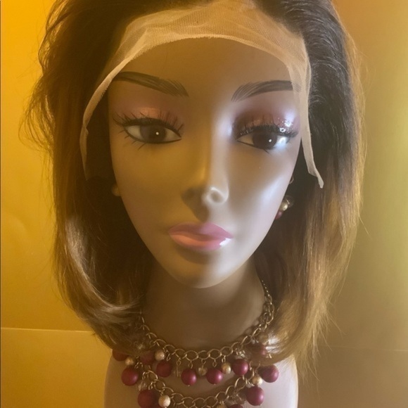 Lace Front Brazilian Remy Human Hair Wig 12” - Picture 4 of 12